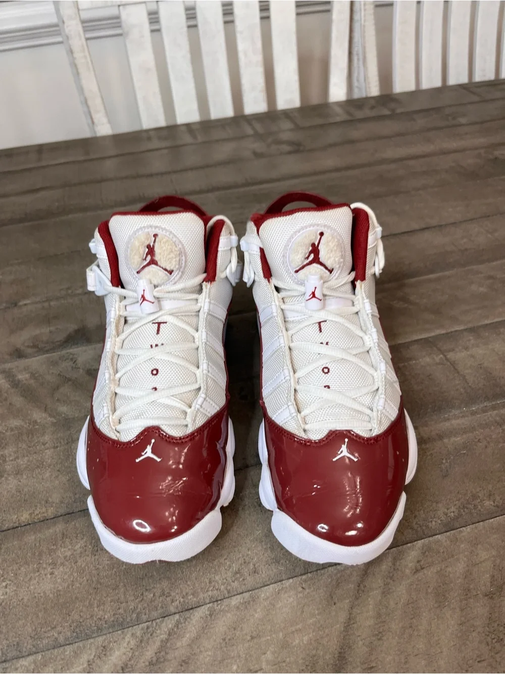 Nike Air Jordan Six Rings Team Red Sz 8